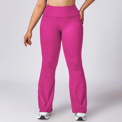 Plus Size Yoga Wide Leg Pant - MONLANE