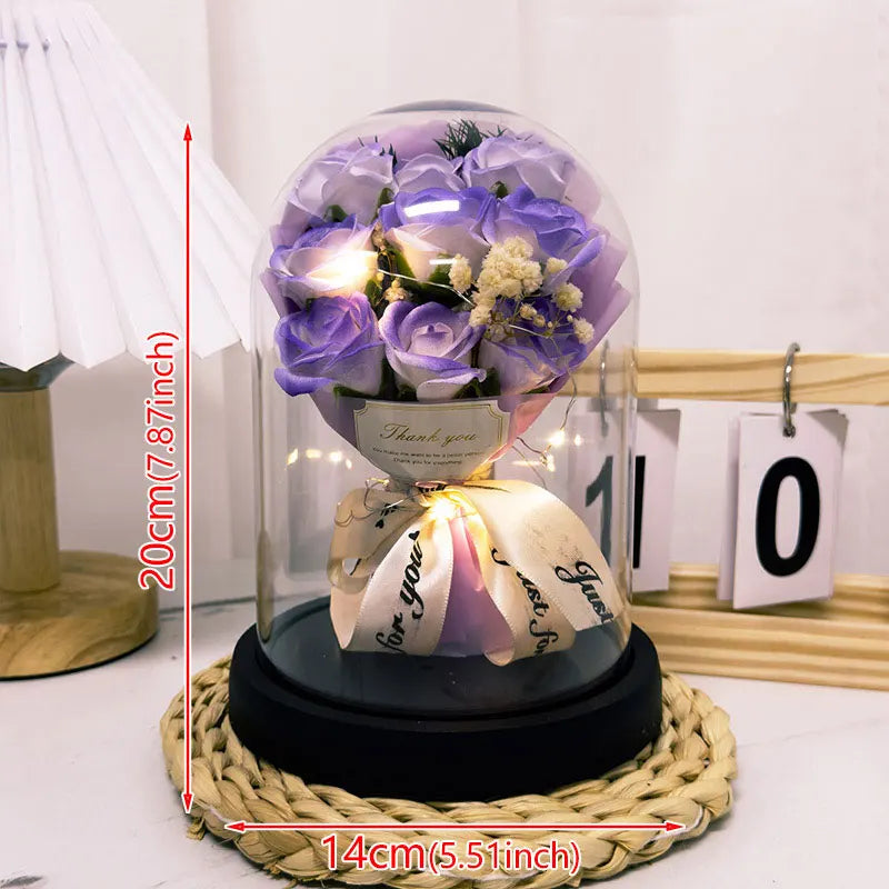 Eternal LED Light Acrylic Flower