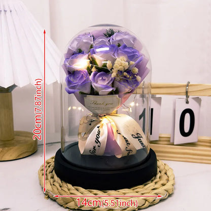 Eternal LED Light Acrylic Flower
