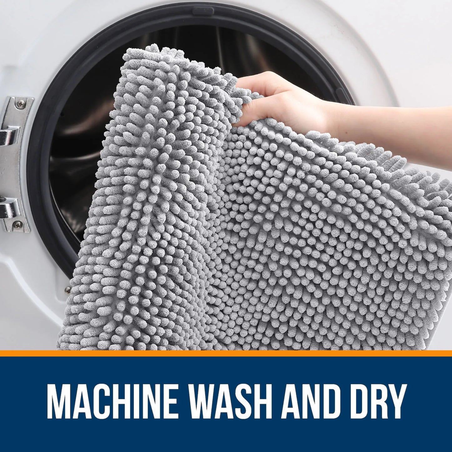 Thick Absorbent Shaggy Bath Mat