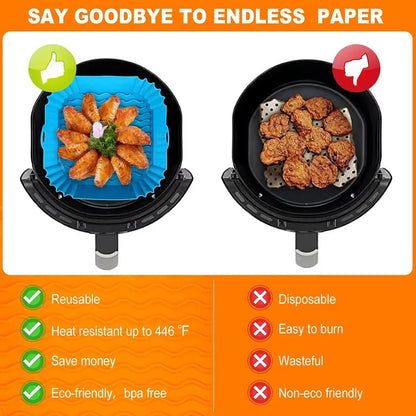 Silicone Air Fryer Pot Tray