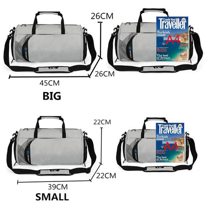 Gym Bag with shoe compartment - MONLANE