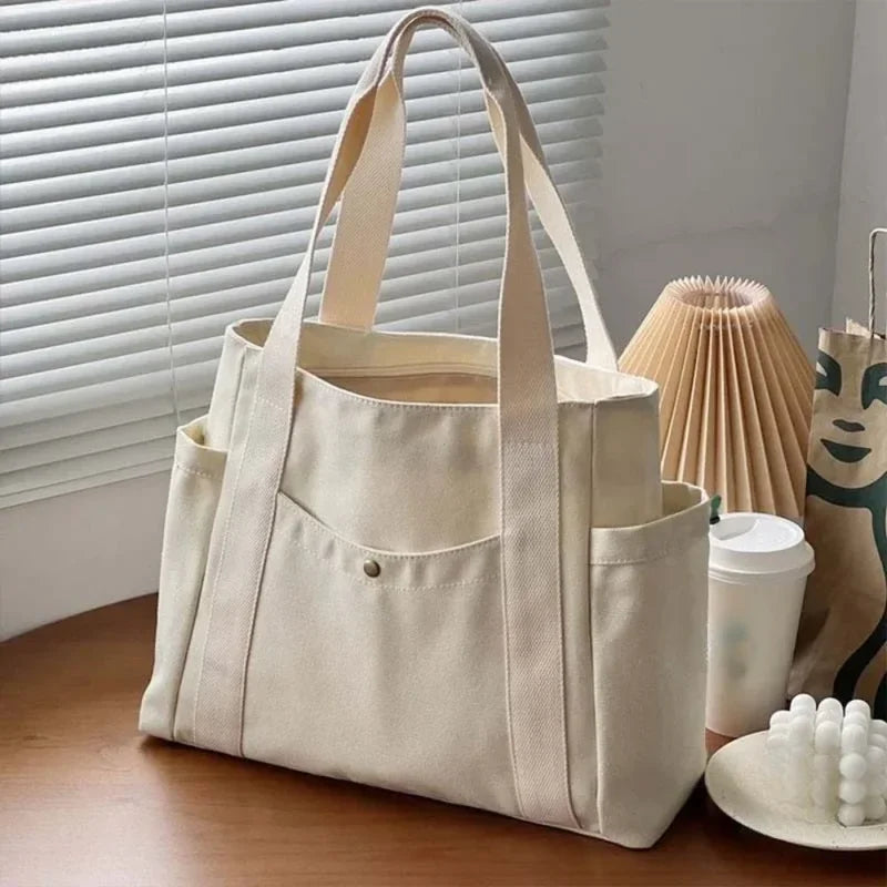 Large Capacity Canvas Tote Bags