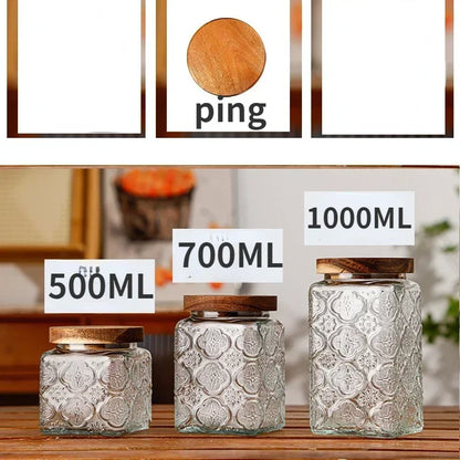 Airtight Glass Jars - MONLANE