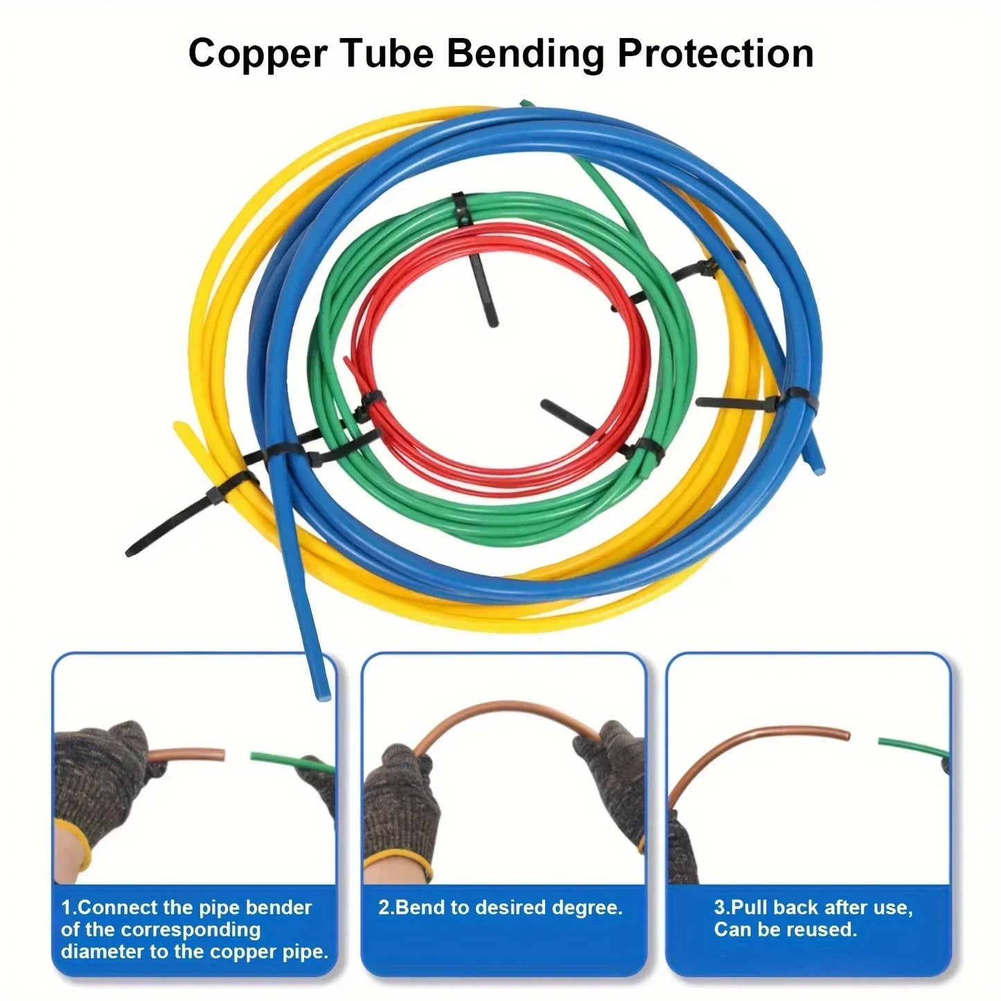 Copper Pipe Bend Protectors Prevent Deformation