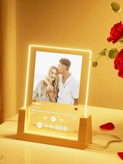 Customized Spotify Music Plaque