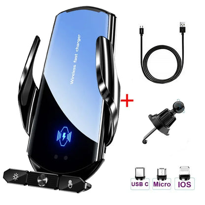 Wireless car vent Charger Stand
