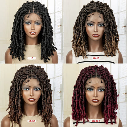 Dreadlocks Braided Lace Frontal Wig - MONLANE