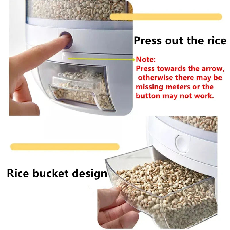 360 Degree Rotating grain Dispenser - MONLANE
