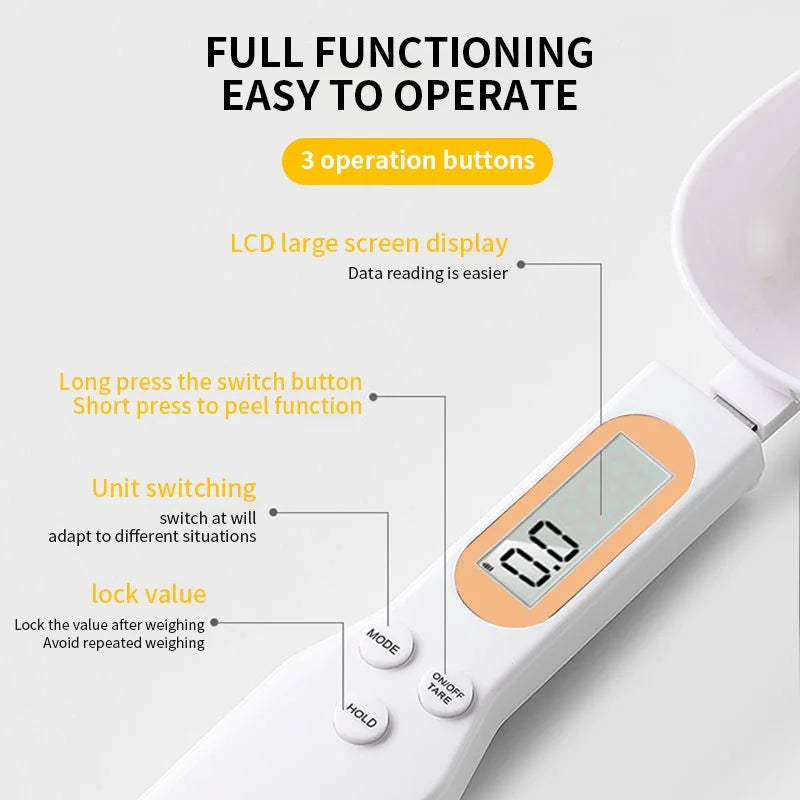 Digital Kitchen Scale Spoon - MONLANE