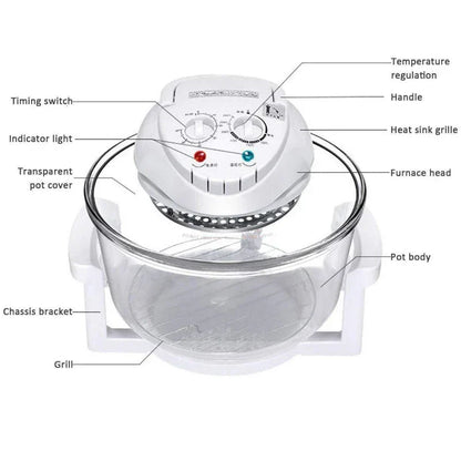 12L AOil-free Electric Fryer