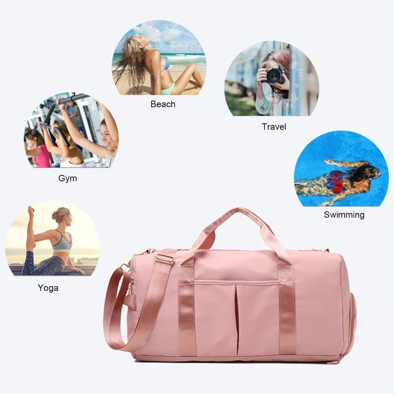 Gym Bag with Shoe Compartment - MONLANE
