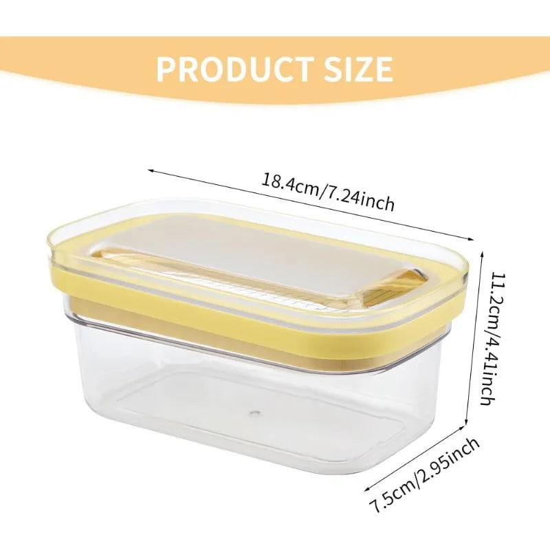 Sealed butter cutting tray Butter