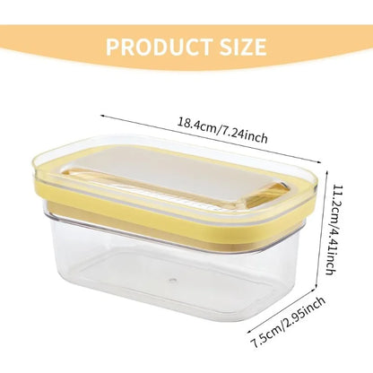 Sealed butter cutting tray Butter