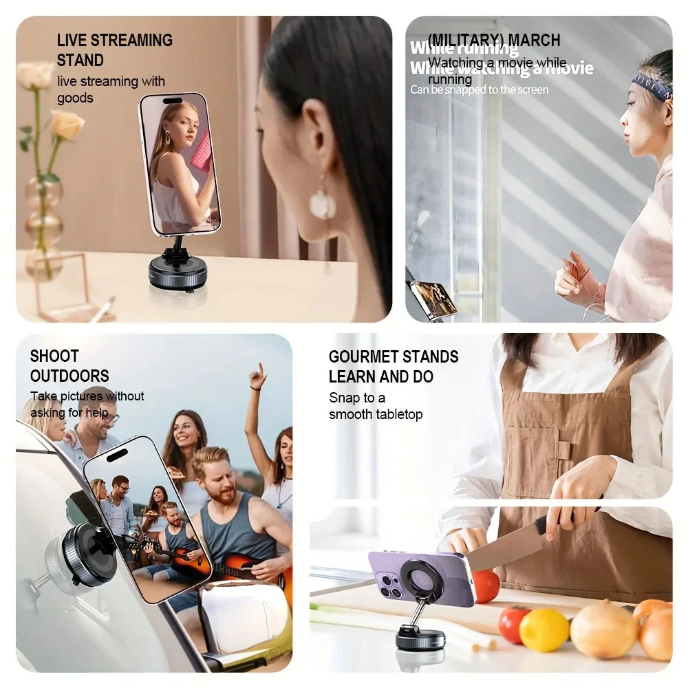 Magnetic Phone Holder Foldable 360° Rotation