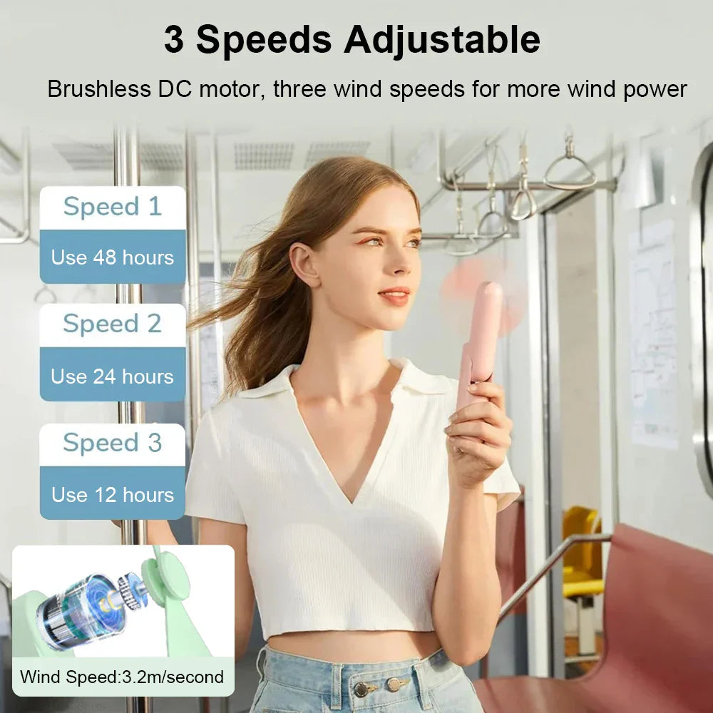 Mini Portable Handheld Fan