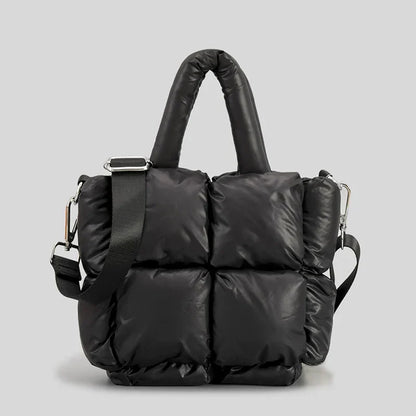 Quilted Luxury Nylon Down Cotton Bag