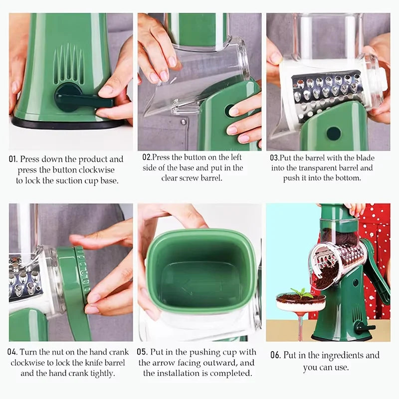Multifunction 5 in 1 Shredder