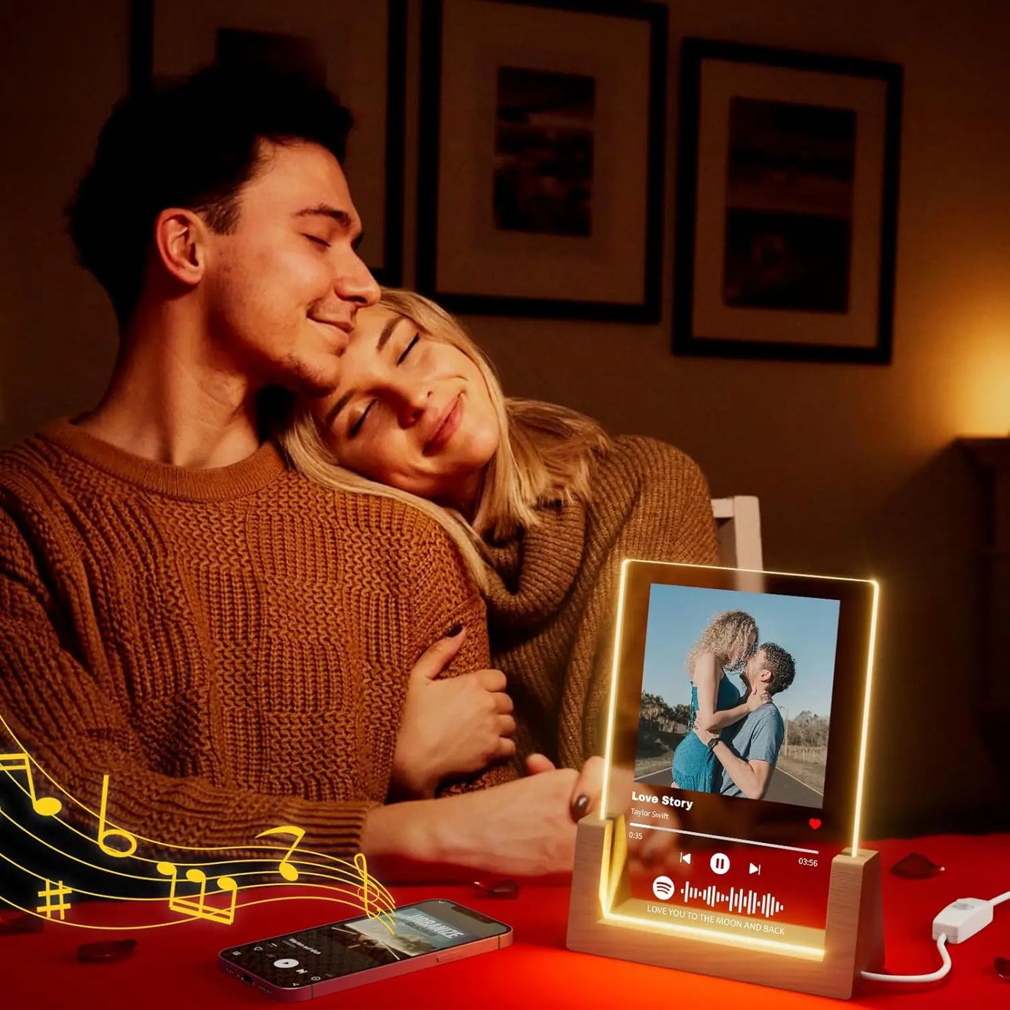 Customized Spotify Music Plaque