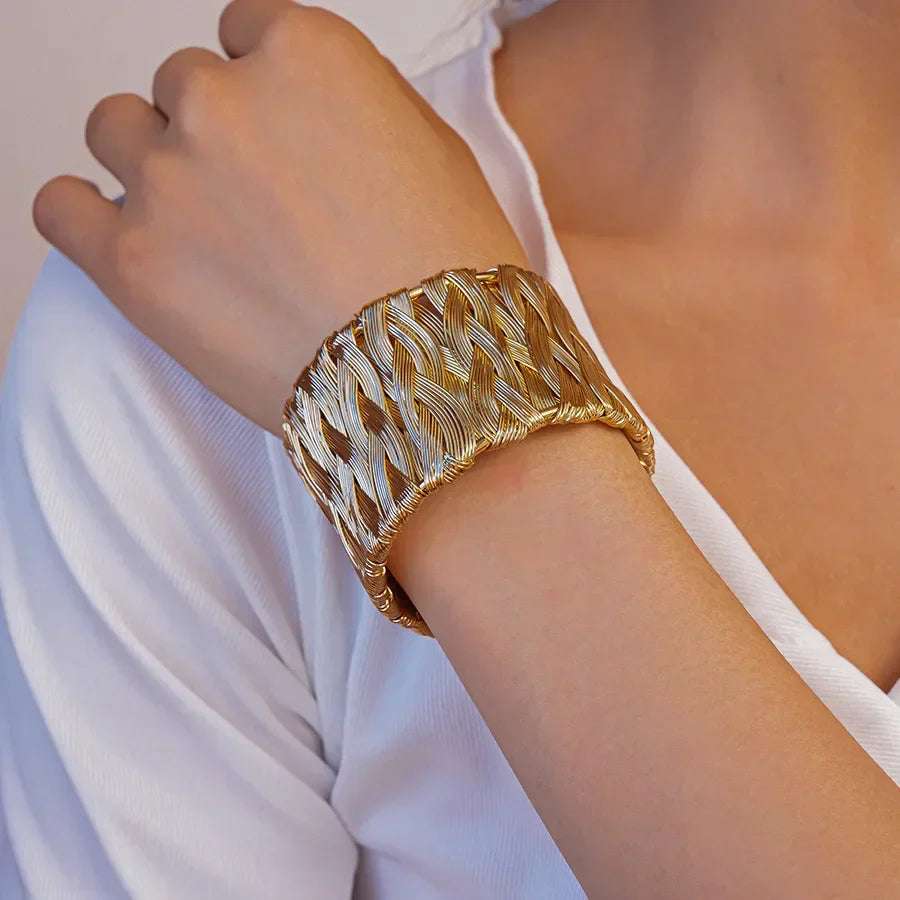 Punk Stainless Steel Bracelets Bangles