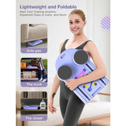 Foldable Pilates Board for Home Workout