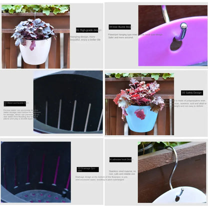Self Watering Flower Pot - MONLANE