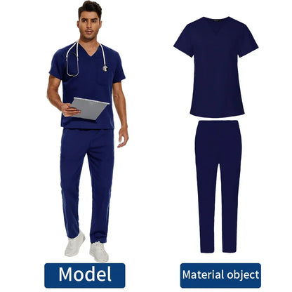 V Neck Scrub sets for men