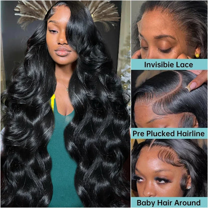 Body Wave Glueless Lace Frontal Wigs