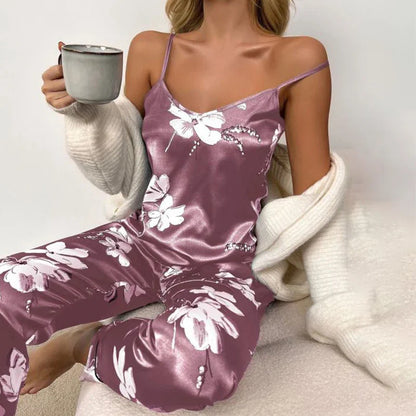 Sexy Silk Pajama Set - MONLANE