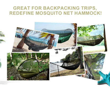 WESTTUNE Outdoor Camping Hammock with Net