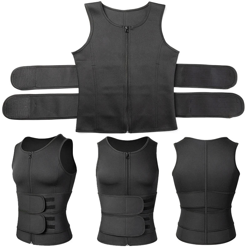 Men Body Shaper Waist Trainer Vest (U CARE)