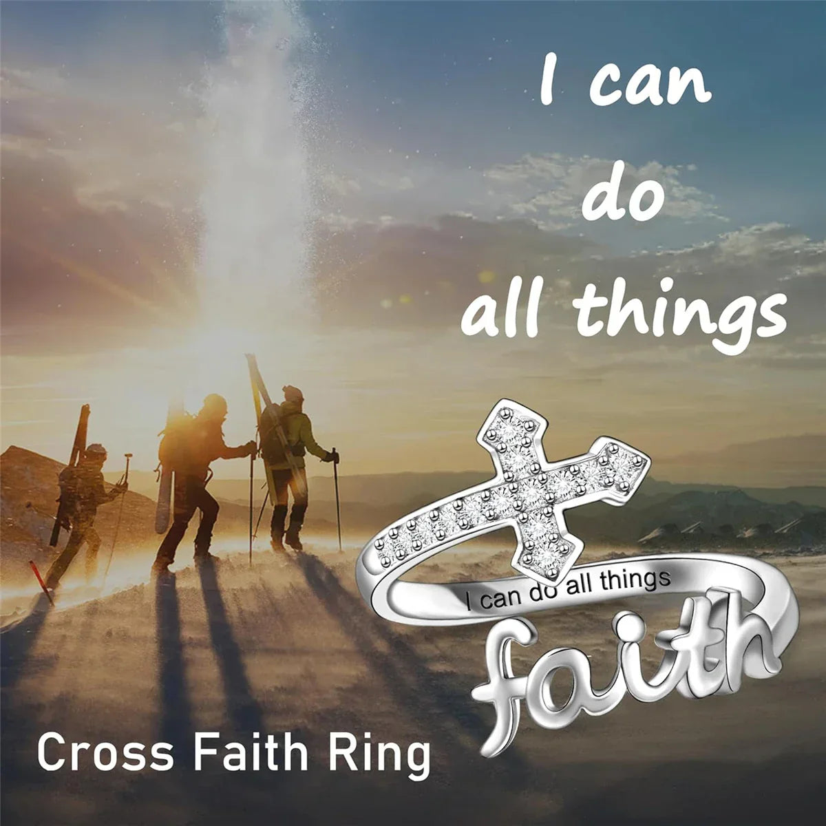 Exquisite Faith Ring - MONLANE