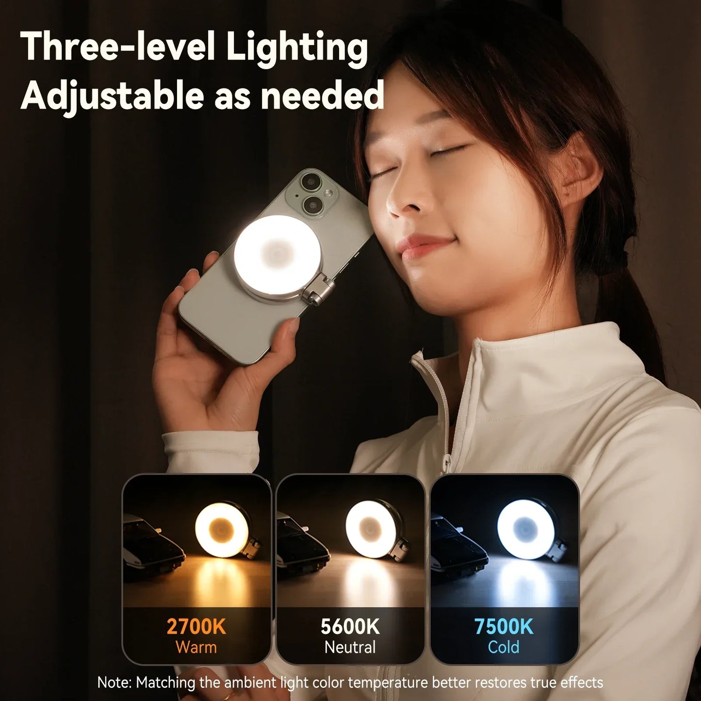 Magnetic Phone Camera Shutter Grip