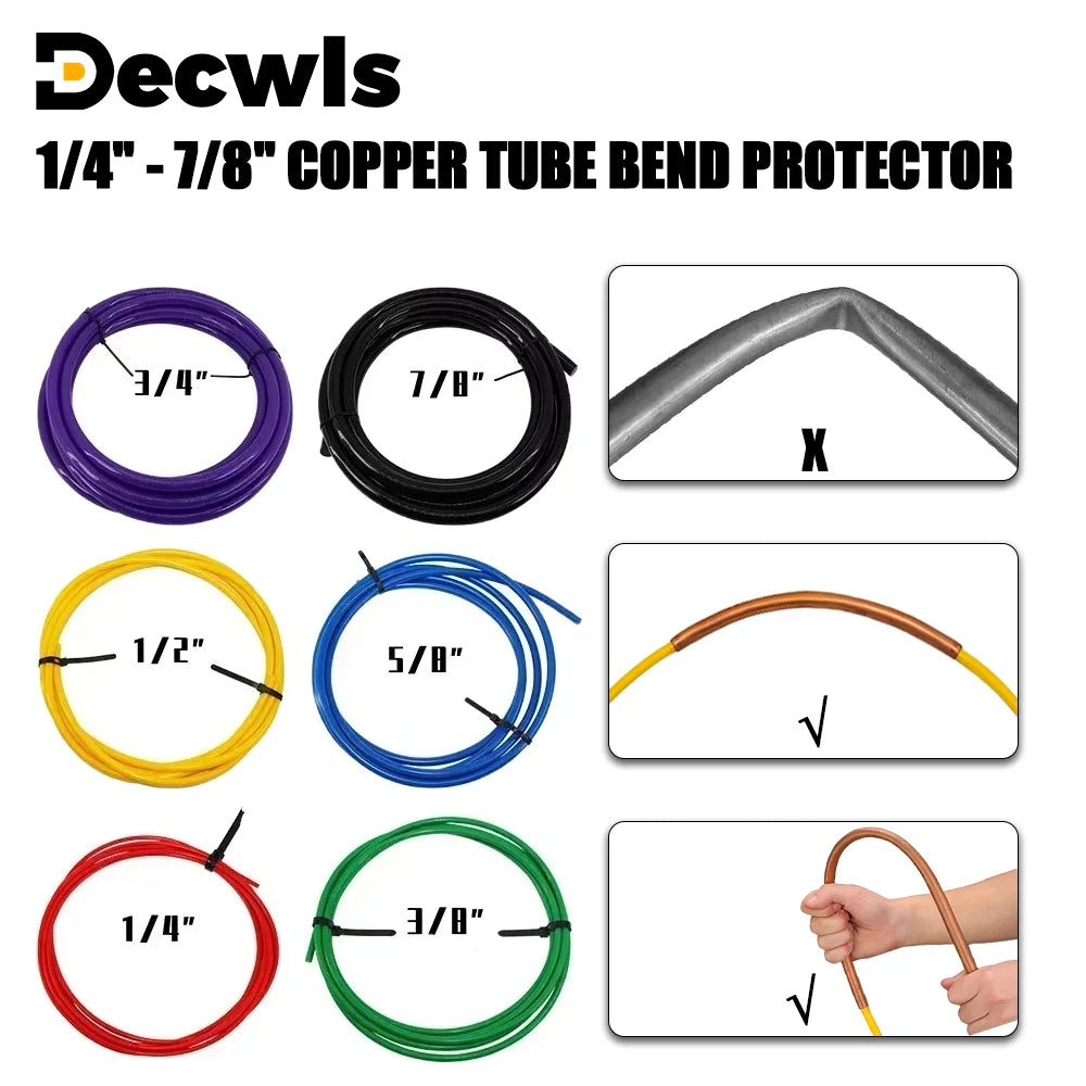Copper Pipe Bend Protectors Prevent Deformation