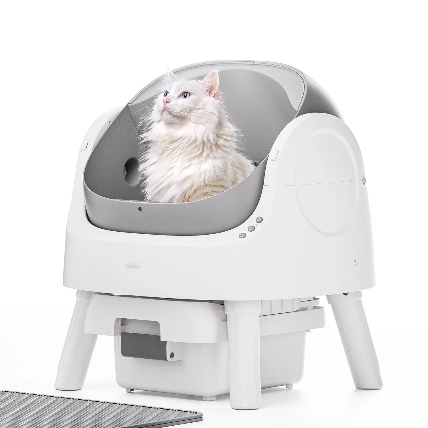 PetPivot AS11 Open-Top Automatic Self Cleaning Cat Litter Box