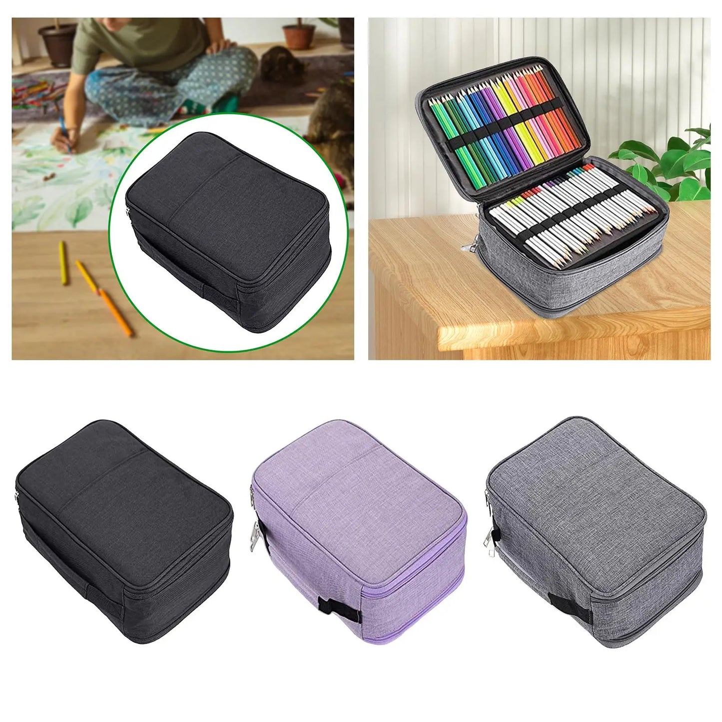 300 Slots Color Pencil Case