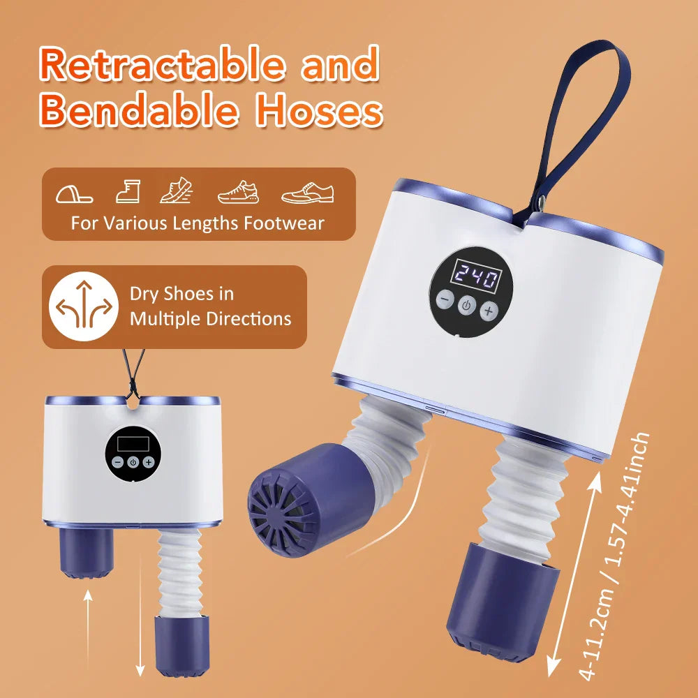 Shoe Dryer Intelligent Timer Adjustable Dryer