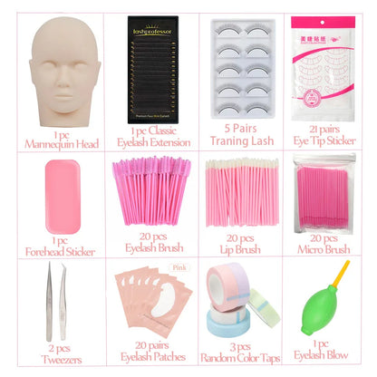 Eyelash Extension Training Kit