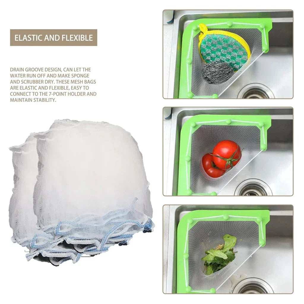 Kitchen Triangular Sink Strainer