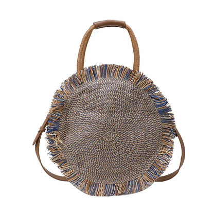 The Coastal Muse Straw Tote