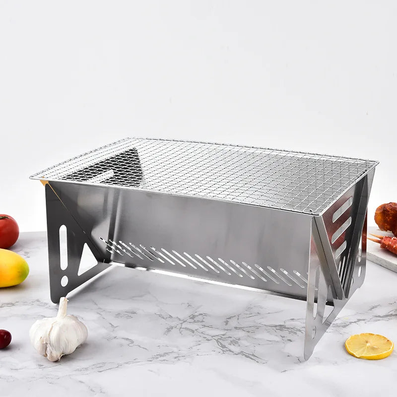 Foldable Portable Mini BBQ Set