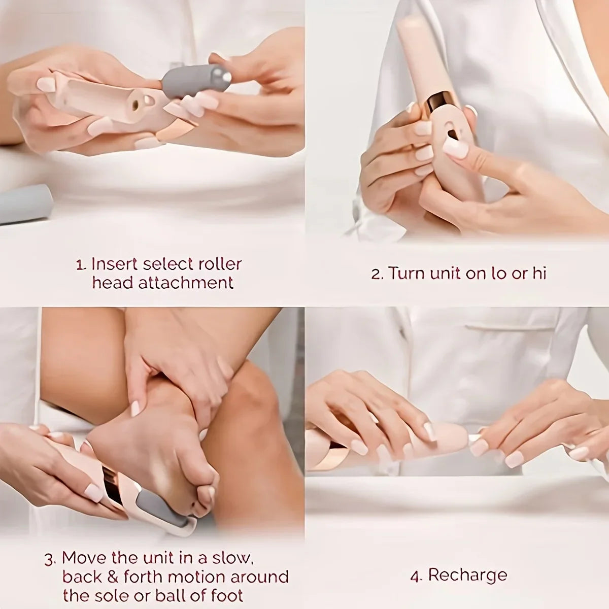 USB Rechargeable Electric Foot Callus Remover