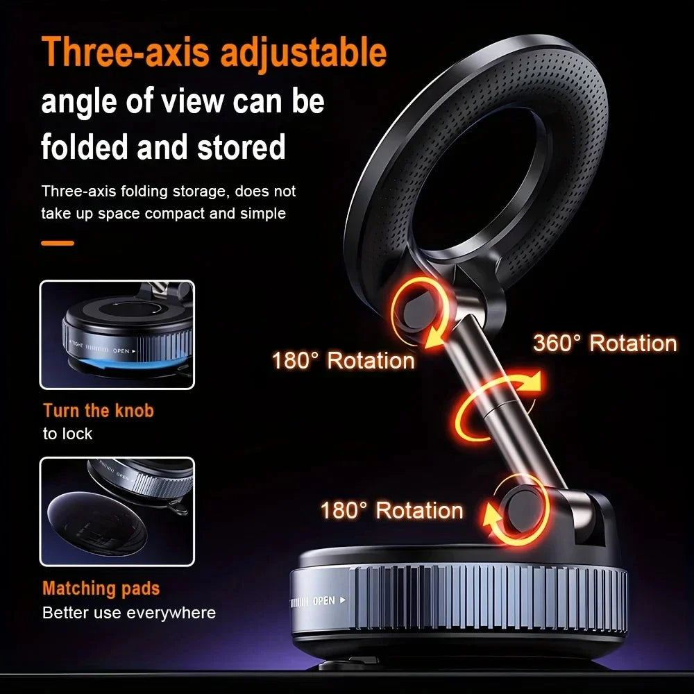 Magnetic Phone Holder Foldable 360° Rotation