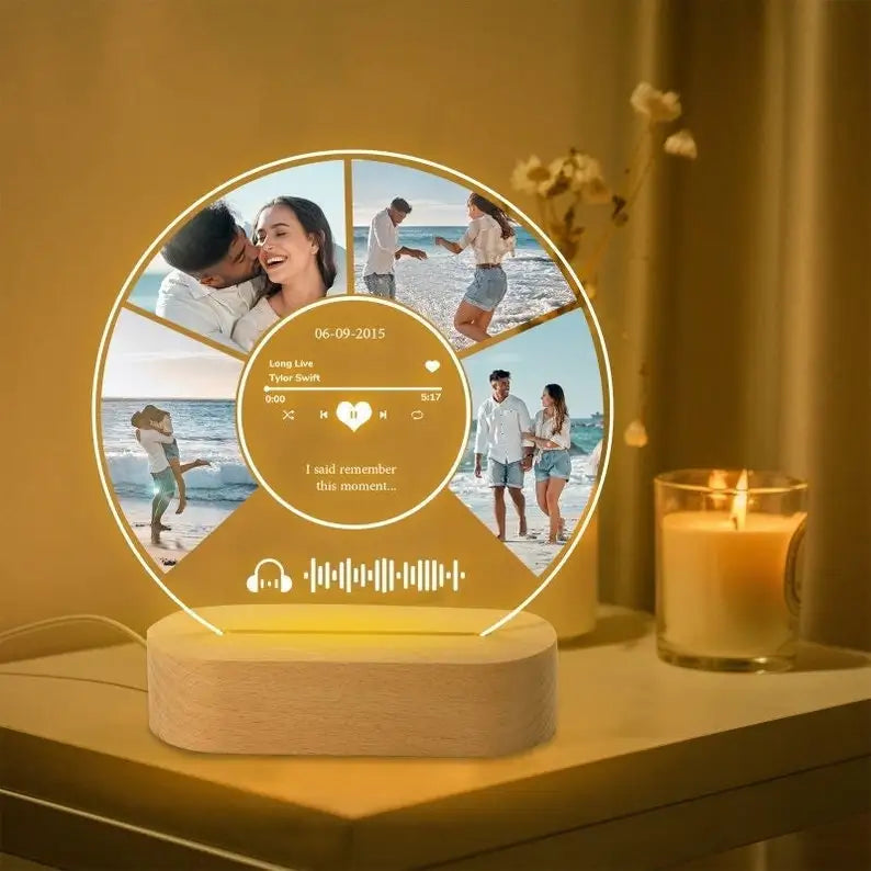 Customized Spotify Music Plaque