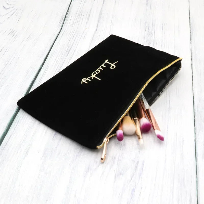 Velvet Make Up Bag