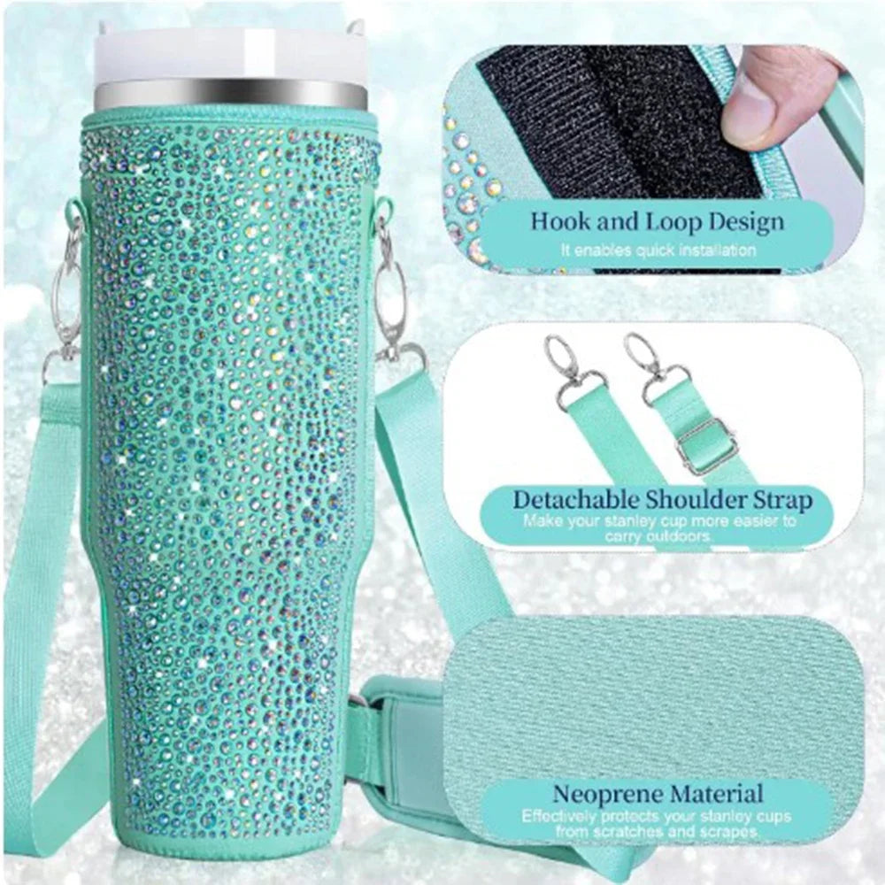 Shiny Diamond Mug Sleeves For Stanley - MONLANE