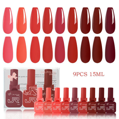 Gel nail polish set