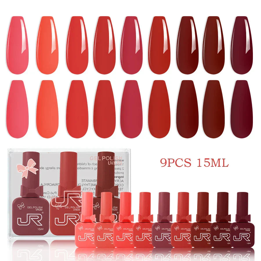 Gel nail polish set