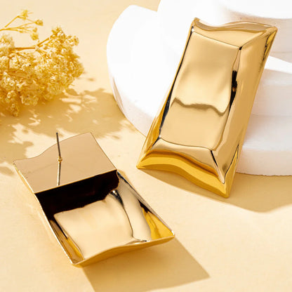 A Pair of Fashionable Women's Earrings