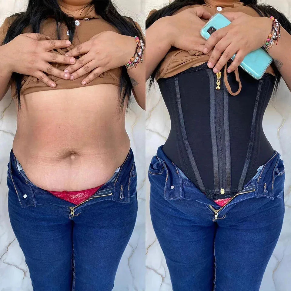 Trainer Corset Tummy Control Zipper Vest
